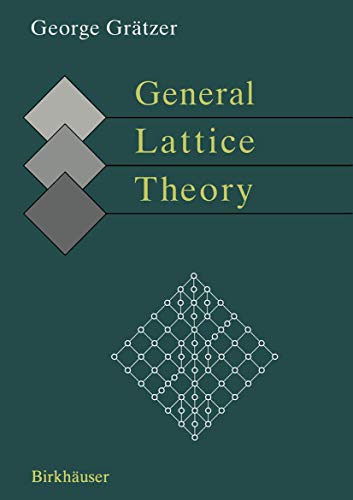 General Lattice Theory: Second edition